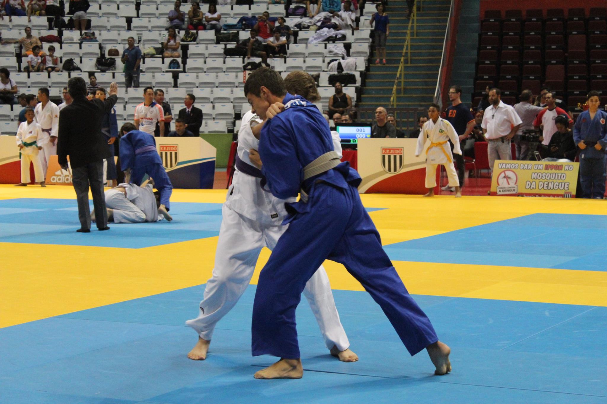Jhonata Mariano vai em busca do título. De acordo com o judoca, a competição é a chance de conquistar o objetivo da temporada (Foto: Guilherme Galdino)